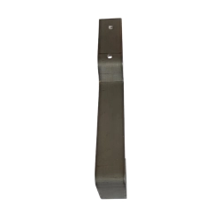 Dakhaken grote hoek RVS  lengte 211mm